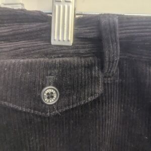 Lauren Ralph Lauren Black Corduroy Pants
